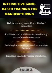 Interactive Game-based training for Manufacturing