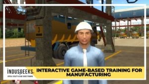 Interactive game-based training for manufacturing